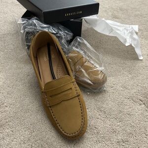 NIB Bass Dylan Driver Moc Size 7.5 Tan